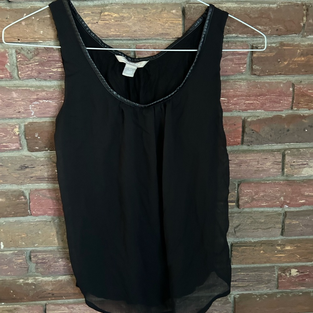 Banana Republic Black Sleeveless Tank Top